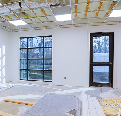 Drywall Installation for Commercial Property